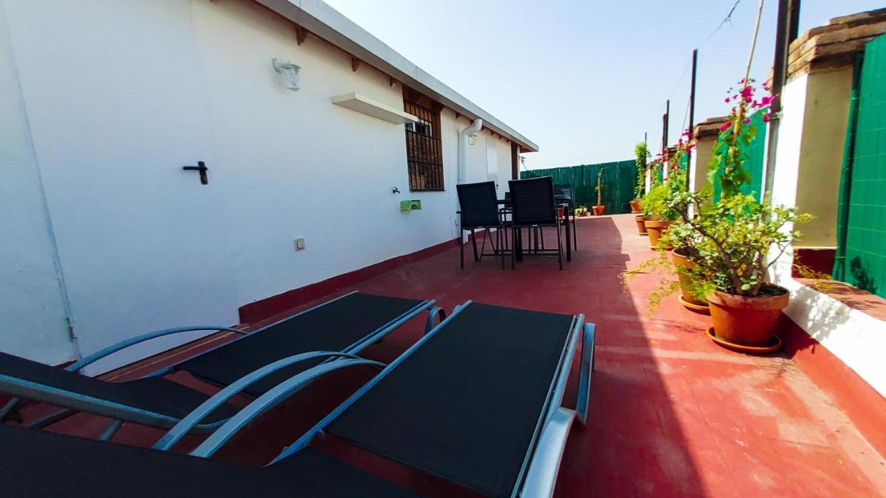 Atico En Calatrava - Vistas Y Gran Terraza Privada Appartement Sevilla Buitenkant foto