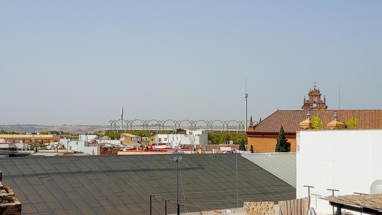 Atico En Calatrava - Vistas Y Gran Terraza Privada Appartement Sevilla Buitenkant foto