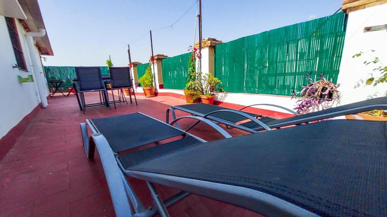 Atico En Calatrava - Vistas Y Gran Terraza Privada Appartement Sevilla Buitenkant foto